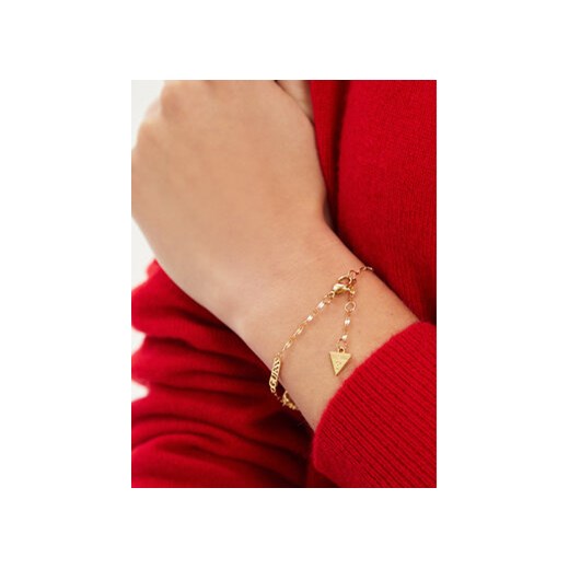 Guess Bransoletka JUBB04 644JW Złoty Guess S MODIVO