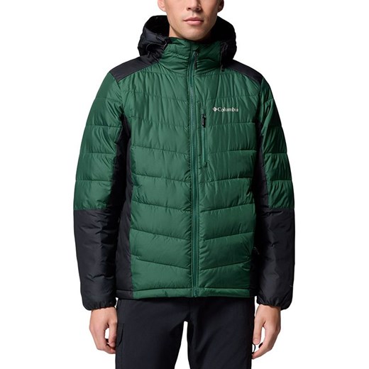 Kurtka męska Columbia Labyrinth Loop II Insulated Hooded 2085294375 - zielona ze sklepu streetstyle24.pl w kategorii Kurtki męskie - zdjęcie 186056624
