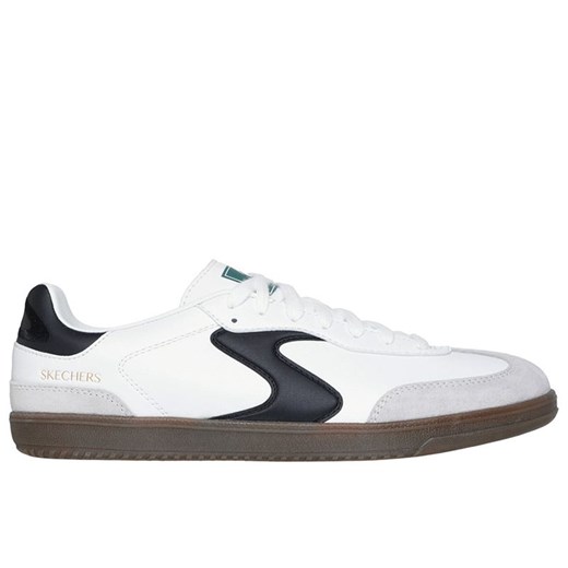 Buty męskie Skechers Hotshot Pyke 254150WBK - białe ze sklepu streetstyle24.pl w kategorii Trampki męskie - zdjęcie 186056630