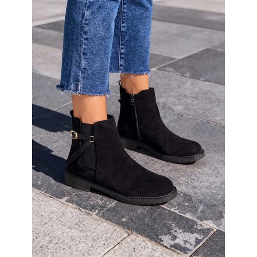Royalfashion Botki damskie Mirto ze sklepu royalfashion.pl w kategorii Botki - zdjęcie 186056744