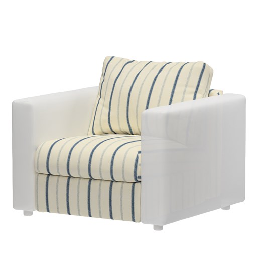 Pokrowiec na sekcję 1-osobową Vimle ze sklepu dekoria.pl w kategorii Pokrowce na kanapy i fotele - zdjęcie 186057333