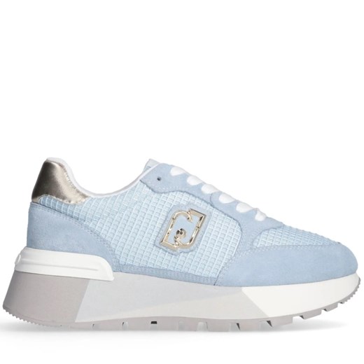 Sneakersy premium  - LIU JO AMAZING 25 NIEBIESKIE ze sklepu Tymoteo.pl - sklep obuwniczy w kategorii Buty sportowe damskie - zdjęcie 186058003