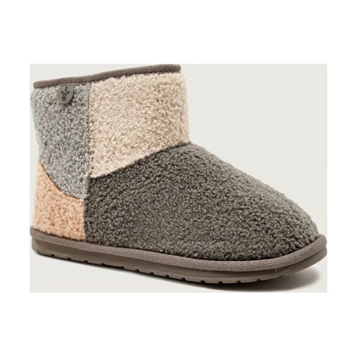 EMU Australia Śniegowce Wallaby Mini Teddy Patch | z dodatkiem wełny ze sklepu Gomez Fashion Store w kategorii Buty zimowe dziecięce - zdjęcie 186058144