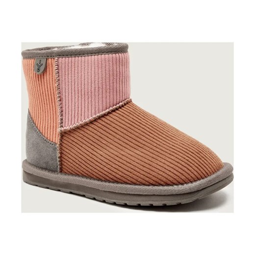 EMU Australia Śniegowce Wallaby Mini Cord Patch | z dodatkiem wełny ze sklepu Gomez Fashion Store w kategorii Buty zimowe dziecięce - zdjęcie 186058150