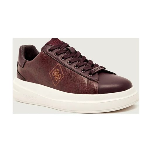 Guess Sneakersy ELBA | z dodatkiem skóry ze sklepu Gomez Fashion Store w kategorii Buty sportowe męskie - zdjęcie 186058311