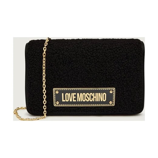 Love Moschino Listonoszka | shearling ze sklepu Gomez Fashion Store w kategorii Listonoszki - zdjęcie 186058413