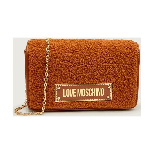 Love Moschino Listonoszka | shearling ze sklepu Gomez Fashion Store w kategorii Listonoszki - zdjęcie 186058414