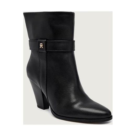 Tommy Hilfiger Skórzane botki na słupku ze sklepu Gomez Fashion Store w kategorii Botki - zdjęcie 186058423