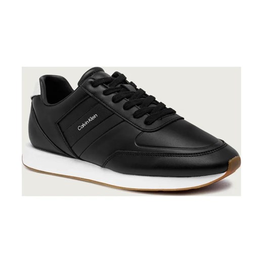 Calvin Klein Skórzane sneakersy RETRO RUNNER ze sklepu Gomez Fashion Store w kategorii Buty sportowe męskie - zdjęcie 186058431