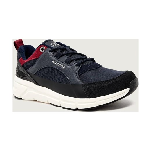 Tommy Hilfiger Sneakersy | z dodatkiem skóry ze sklepu Gomez Fashion Store w kategorii Buty sportowe męskie - zdjęcie 186058481