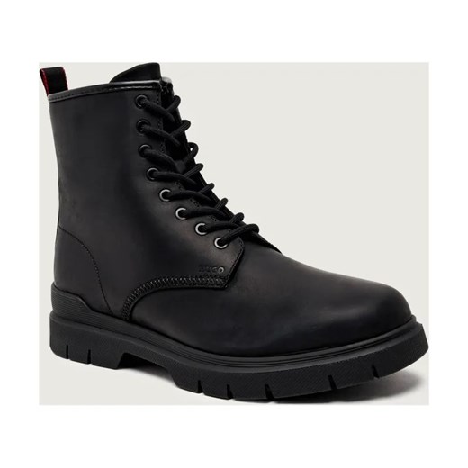 HUGO Skórzane buty wysokie Ryan_halb_pp ze sklepu Gomez Fashion Store w kategorii Buty zimowe męskie - zdjęcie 186058510