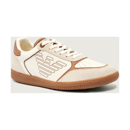 EA7 Skórzane sneakersy ze sklepu Gomez Fashion Store w kategorii Buty sportowe męskie - zdjęcie 186058572