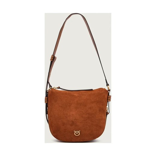 Pinko Skórzane hobo AROUND MINI ze sklepu Gomez Fashion Store w kategorii Torebki hobo - zdjęcie 186058621