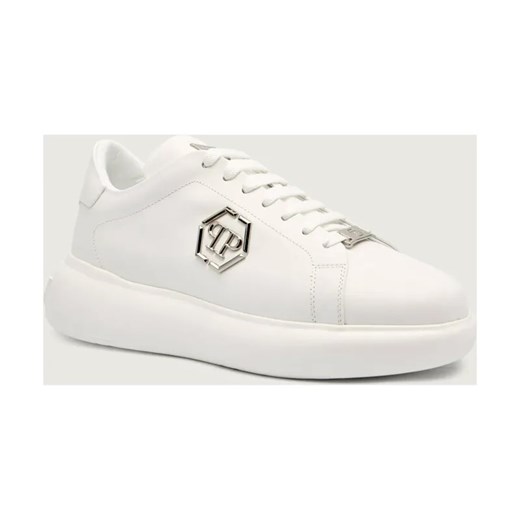 Philipp Plein Skórzane sneakersy New Basic Hexagon ze sklepu Gomez Fashion Store w kategorii Buty sportowe męskie - zdjęcie 186058650