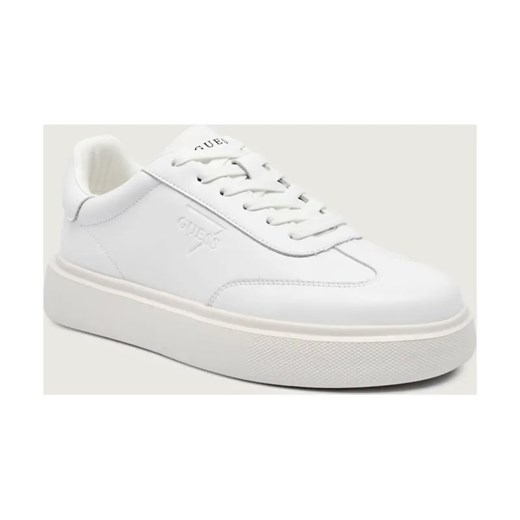 Guess Skórzane sneakersy PLAZA ze sklepu Gomez Fashion Store w kategorii Buty sportowe męskie - zdjęcie 186058660
