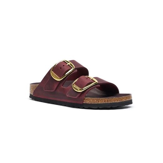 Birkenstock Skórzane klapki Arizona Big Buckle ze sklepu Gomez Fashion Store w kategorii Klapki damskie - zdjęcie 186058982