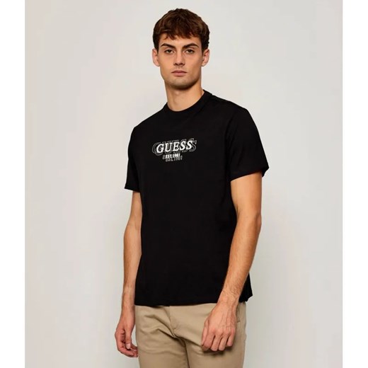GUESS T-shirt | Regular Fit ze sklepu Gomez Fashion Store w kategorii T-shirty męskie - zdjęcie 186059004
