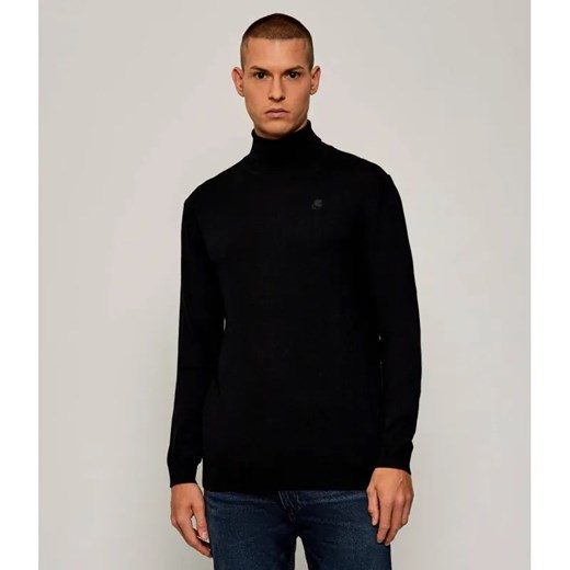 Karl Lagerfeld Wełniany golf | Regular Fit ze sklepu Gomez Fashion Store w kategorii Swetry męskie - zdjęcie 186059042