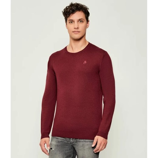 Karl Lagerfeld Wełniany sweter | Slim Fit ze sklepu Gomez Fashion Store w kategorii Swetry męskie - zdjęcie 186059090