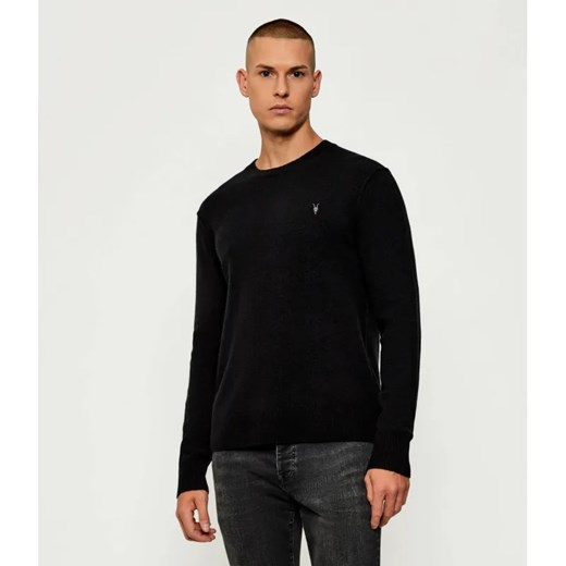 All Saints Sweter STATTEN | Regular Fit | z dodatkiem wełny ze sklepu Gomez Fashion Store w kategorii Swetry męskie - zdjęcie 186059093