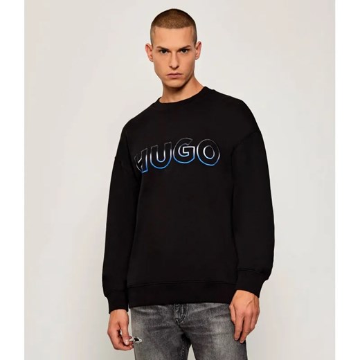 Hugo Blue Bluza Nogocrew | Regular Fit ze sklepu Gomez Fashion Store w kategorii Bluzy męskie - zdjęcie 186059144