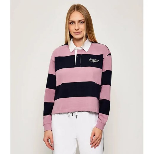 Guess Jeans Polo RUGBY | Loose fit ze sklepu Gomez Fashion Store w kategorii Bluzki damskie - zdjęcie 186059183