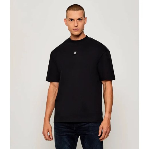 HUGO T-shirt Danovoti | Relaxed fit ze sklepu Gomez Fashion Store w kategorii T-shirty męskie - zdjęcie 186059191