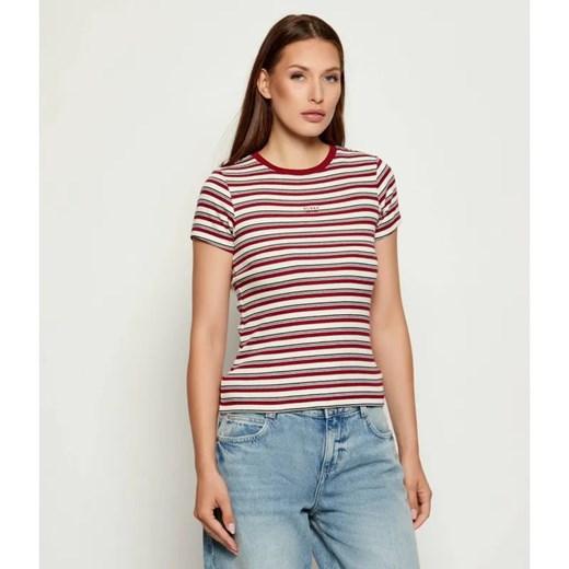 Guess Jeans Bluzka | Slim Fit ze sklepu Gomez Fashion Store w kategorii Bluzki damskie - zdjęcie 186059223