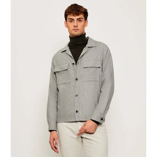 Windsor Wełniana koszula 13 Lavoro | Regular Fit | z dodatkiem kaszmiru ze sklepu Gomez Fashion Store w kategorii Koszule męskie - zdjęcie 186059254