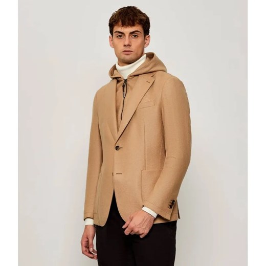 Windsor Wełniana marynarka 2w1 13 Gilo-OE-J4 | Shaped fit ze sklepu Gomez Fashion Store w kategorii Marynarki męskie - zdjęcie 186059260