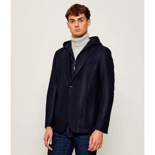 Windsor Wełniana marynarka 2w1 13 Gilo-OE-J4 | Shaped fit ze sklepu Gomez Fashion Store w kategorii Marynarki męskie - zdjęcie 186059263