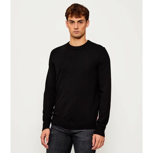 Joop! Jeans Wełniany sweter Laurelor | Regular Fit ze sklepu Gomez Fashion Store w kategorii Swetry męskie - zdjęcie 186059303