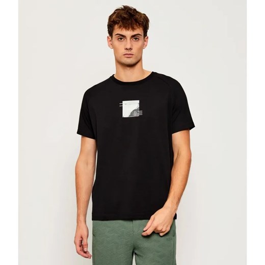 BOSS GREEN T-shirt Tee Stripe Zone | Relaxed fit | stretch ze sklepu Gomez Fashion Store w kategorii T-shirty męskie - zdjęcie 186059314