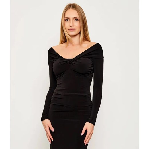 Patrizia Pepe Bluzka | Slim Fit ze sklepu Gomez Fashion Store w kategorii Bluzki damskie - zdjęcie 186059330