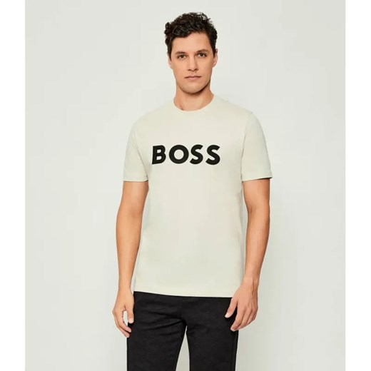BOSS GREEN T-shirt Iconic Zone | Regular Fit ze sklepu Gomez Fashion Store w kategorii T-shirty męskie - zdjęcie 186059360