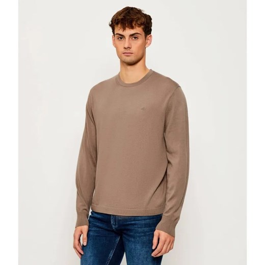 Calvin Klein Wełniany sweter | Regular Fit ze sklepu Gomez Fashion Store w kategorii Swetry męskie - zdjęcie 186059362
