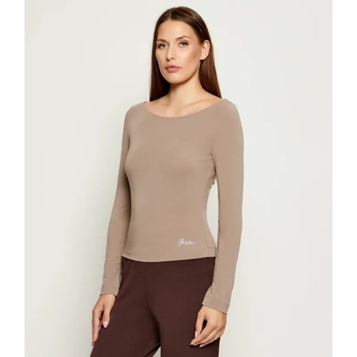 GUESS Bluzka BOAT | Slim Fit ze sklepu Gomez Fashion Store w kategorii Bluzki damskie - zdjęcie 186059413