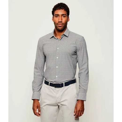 BOSS BLACK Koszula P-HANK-s-kent-C1 | Slim Fit ze sklepu Gomez Fashion Store w kategorii Koszule męskie - zdjęcie 186059443