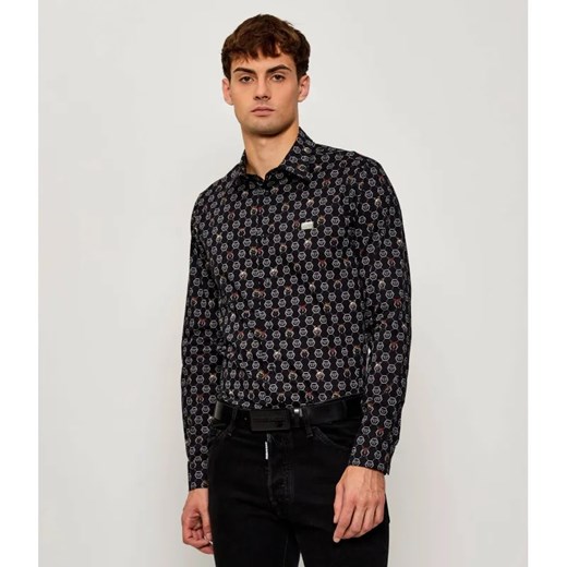 Philipp Plein Koszula Monogram Fairy | Regular Fit ze sklepu Gomez Fashion Store w kategorii Koszule męskie - zdjęcie 186059494