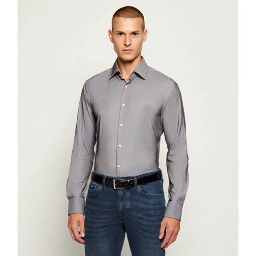 BOSS BLACK Koszula P-HANK-kent-C1-222 | Slim Fit ze sklepu Gomez Fashion Store w kategorii Koszule męskie - zdjęcie 186059513