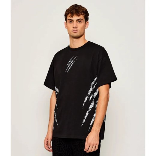 Plein Sport T-shirt Body Lines | Loose fit ze sklepu Gomez Fashion Store w kategorii T-shirty męskie - zdjęcie 186059541
