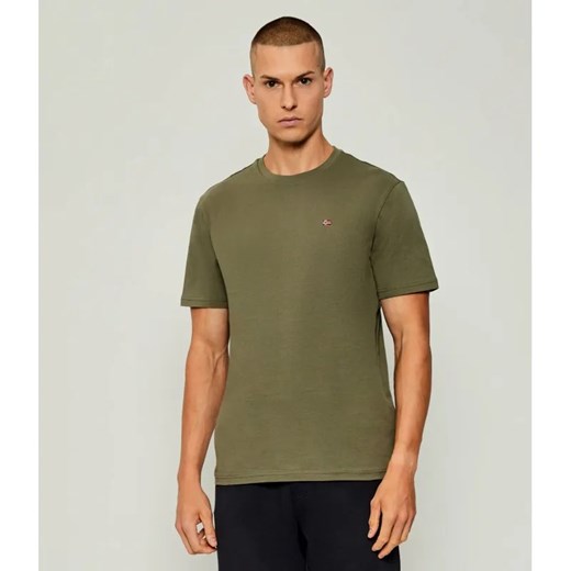 Napapijri T-shirt SALIS | Regular Fit ze sklepu Gomez Fashion Store w kategorii T-shirty męskie - zdjęcie 186059570