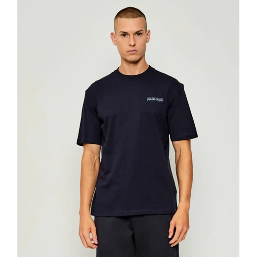 Napapijri T-shirt S-BACK GRAPHIC SS | Relaxed fit ze sklepu Gomez Fashion Store w kategorii T-shirty męskie - zdjęcie 186059603