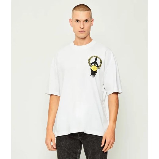 AllSaints T-shirt SCREWED | Oversize fit ze sklepu Gomez Fashion Store w kategorii T-shirty męskie - zdjęcie 186059622