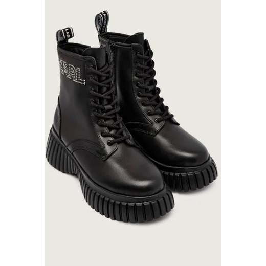 Karl Lagerfeld Skórzane botki KREEPER WEDGE Karl Lagerfeld 38 Gomez Fashion Store