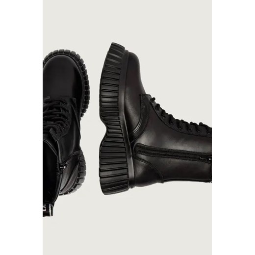 Karl Lagerfeld Skórzane botki KREEPER WEDGE Karl Lagerfeld 40 Gomez Fashion Store