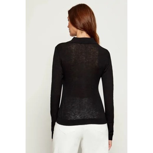 Elisabetta Franchi Wełniany kardigan | Slim Fit Elisabetta Franchi 38 Gomez Fashion Store