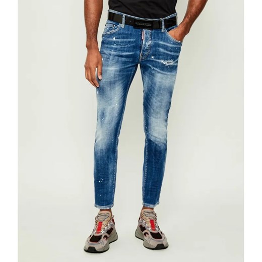Dsquared2 Jeansy Skater Jean | Tapered fit ze sklepu Gomez Fashion Store w kategorii Jeansy męskie - zdjęcie 186067772
