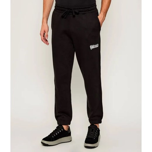 Hugo Blue Spodnie dresowe Nyrotro | Loose fit ze sklepu Gomez Fashion Store w kategorii Spodnie męskie - zdjęcie 186067844