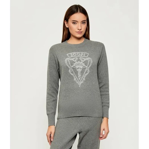 Joop! Sweter Karol | Regular Fit | z dodatkiem jedwabiu ze sklepu Gomez Fashion Store w kategorii Swetry damskie - zdjęcie 186068002